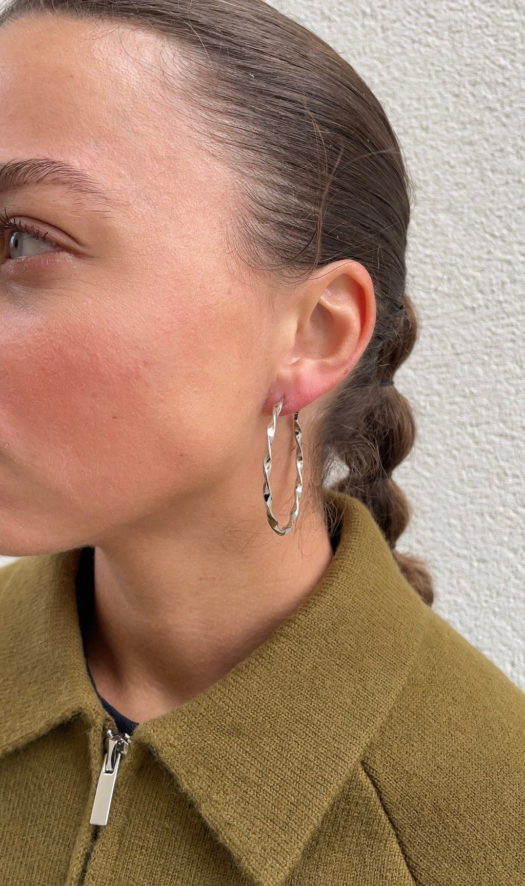 Créoles Thin Braided