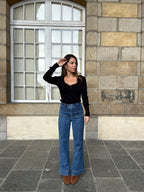 Cardigan Fin Louise Noir