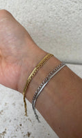 Bracelet Flat X Maillon