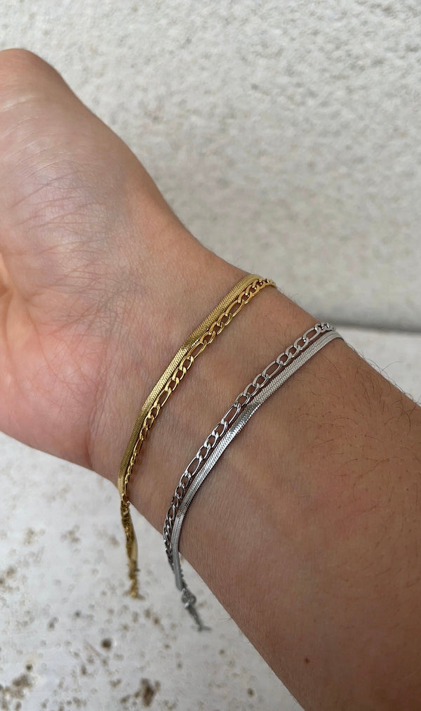 Bracelet Flat X Maillon