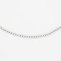 Collier "Rivière 3 Ct" 3Ct/136 - Or Blanc 375/1000