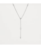 Collier "Rêve Céleste" - D0,15/7 - Or Blanc