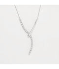 Collier "Etreinte Céleste" - D0,20/20 - Or Blanc
