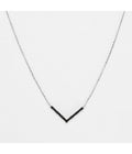 Collier "Shining Truth" - Dn0,15/13 - Or Blanc