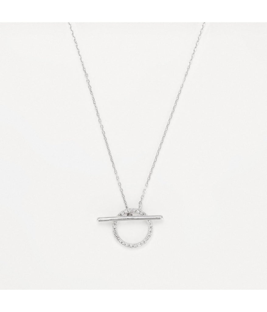 Collier "Rêve De Lumière" - D0,10/28 - Or Blanc