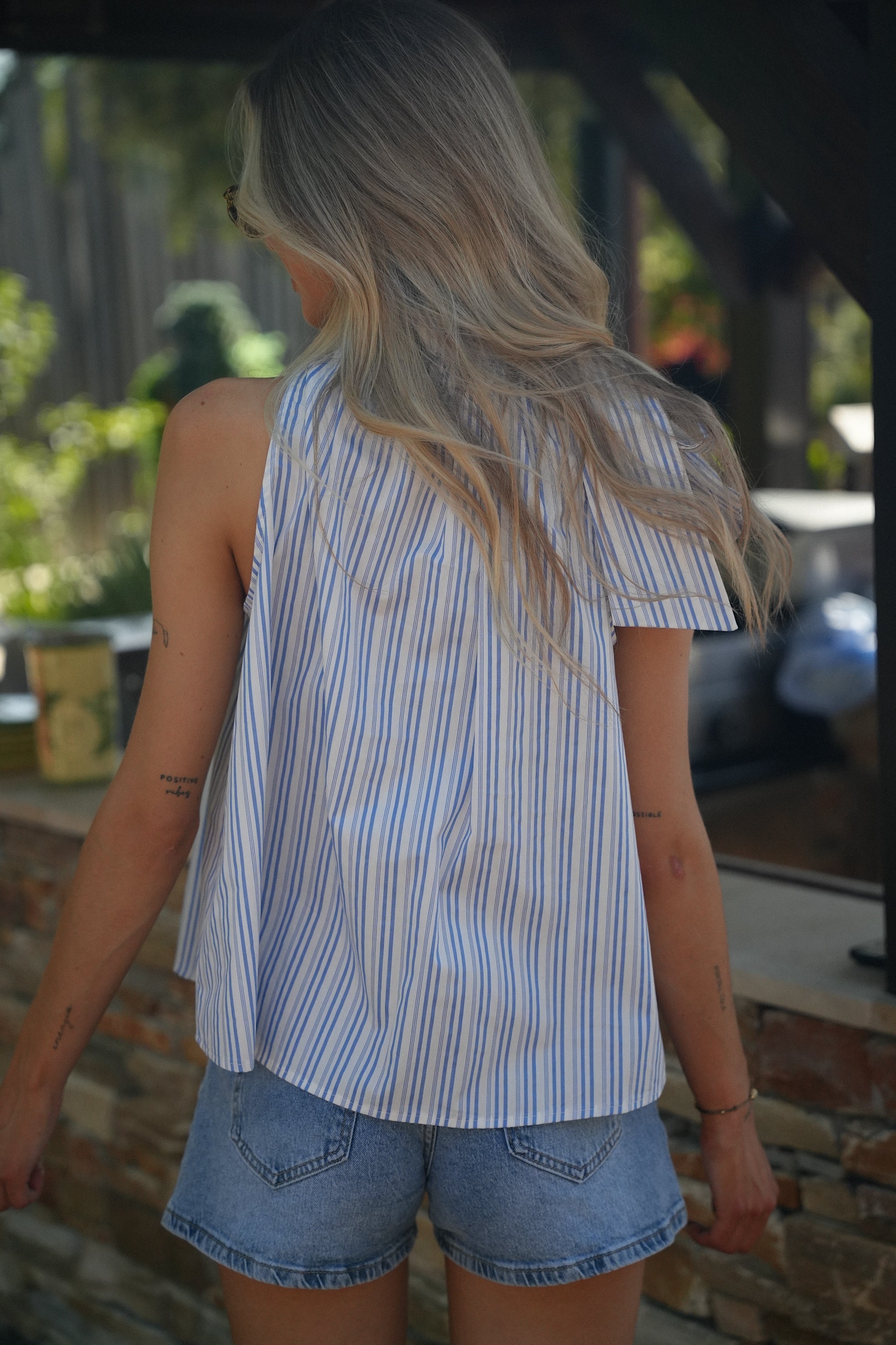 Top Rayé Fabio - Bleu