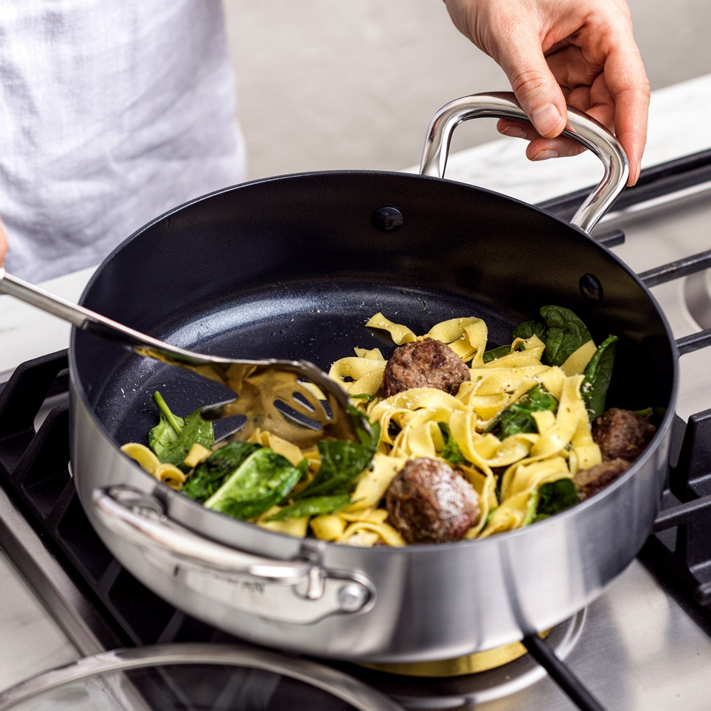 Greenpan Barcelona Evershine 3Ply Sauteuse