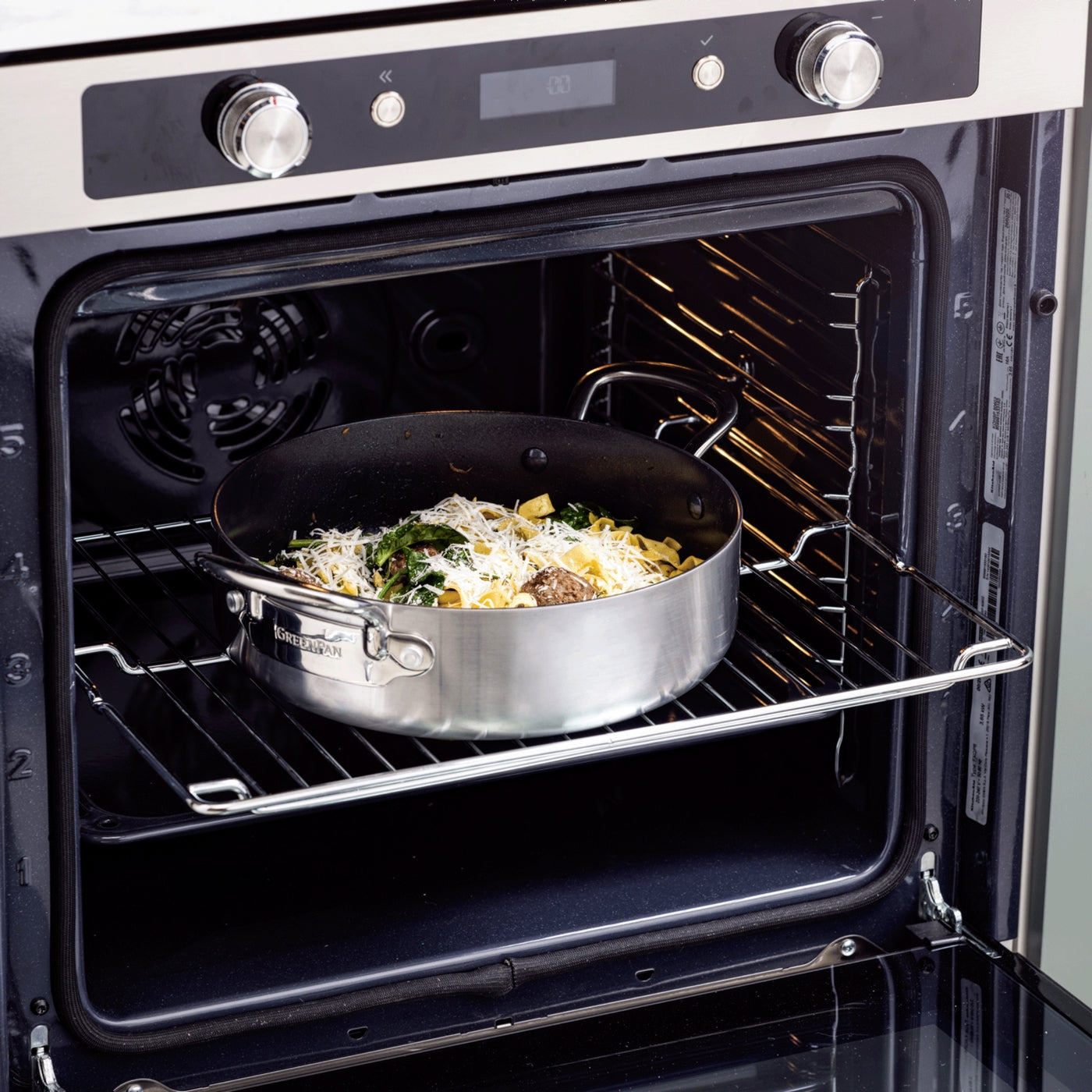 Greenpan Barcelona Evershine 3Ply Sauteuse