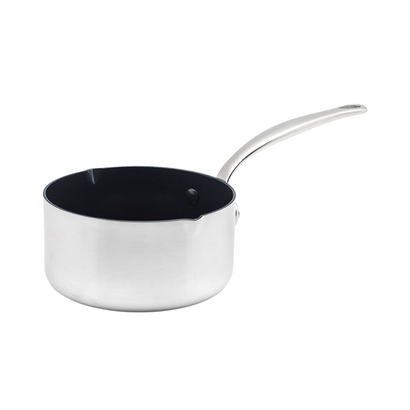 Greenpan Barcelona Evershine 3Ply Casserole 2 Becs Verseurs 16Cm/1.5L
