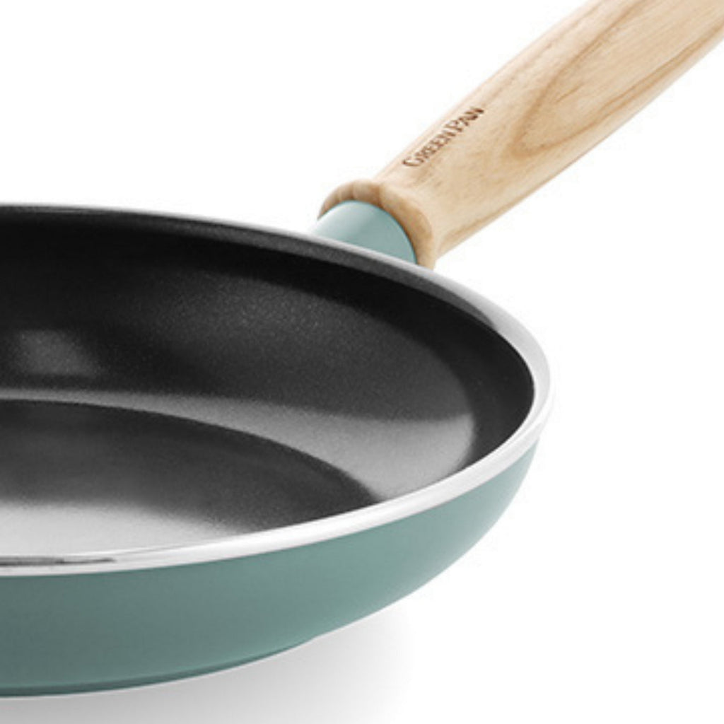 Greepan Mayflower Batterie De Cuisine 4Pcs Avec Couvercle Et Ustensiles - Turquoise