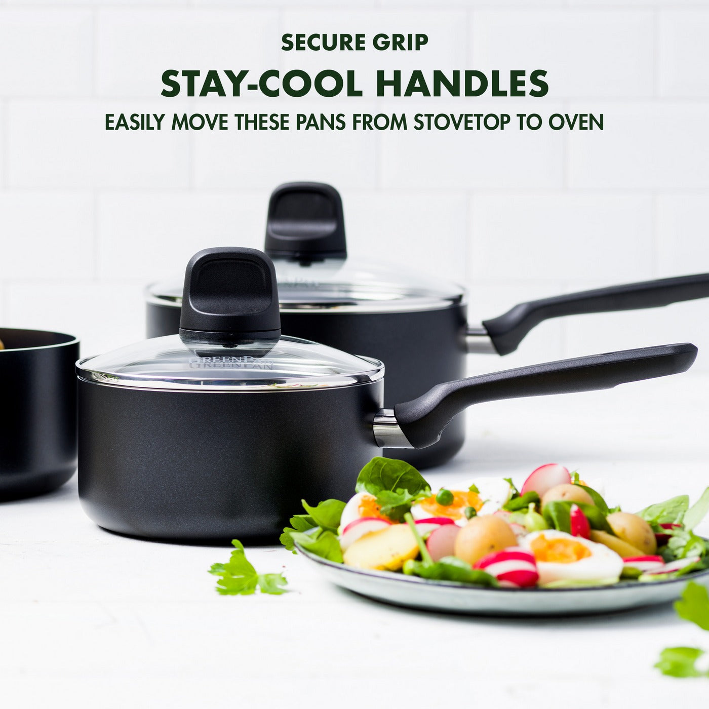 Greenpan Memphis Casserole Avec Couvercle Lot De 6Pcs