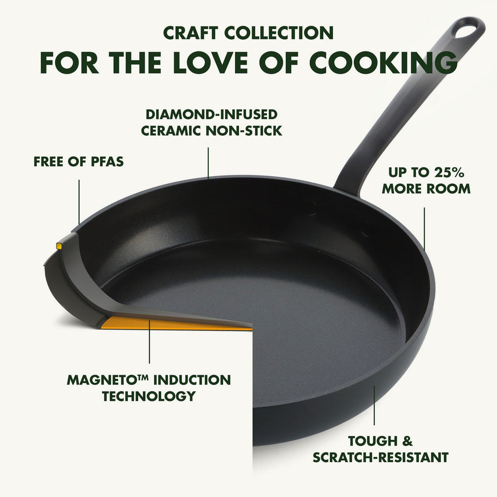 Greenpan Craft Faitout 24Cm/4.9L Noir