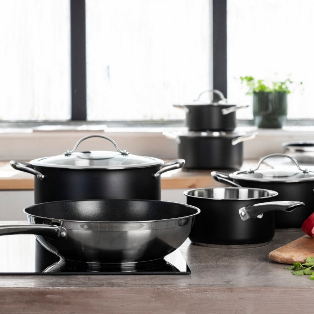 Bk Purity Batterie De Cuisine 4Pcs Noir
