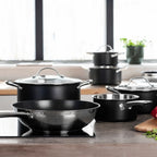 Bk Purity Batterie De Cuisine 4Pcs Noir