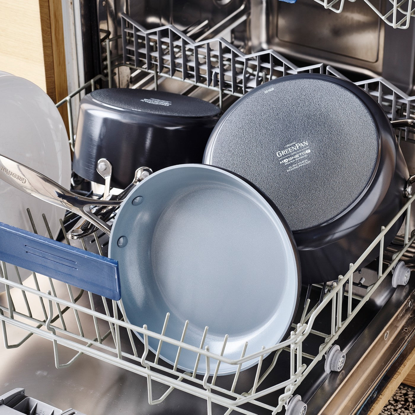Greenpan Valencia Pro Lot De 2 Casseroles Avec Couvercle 16+20Cm