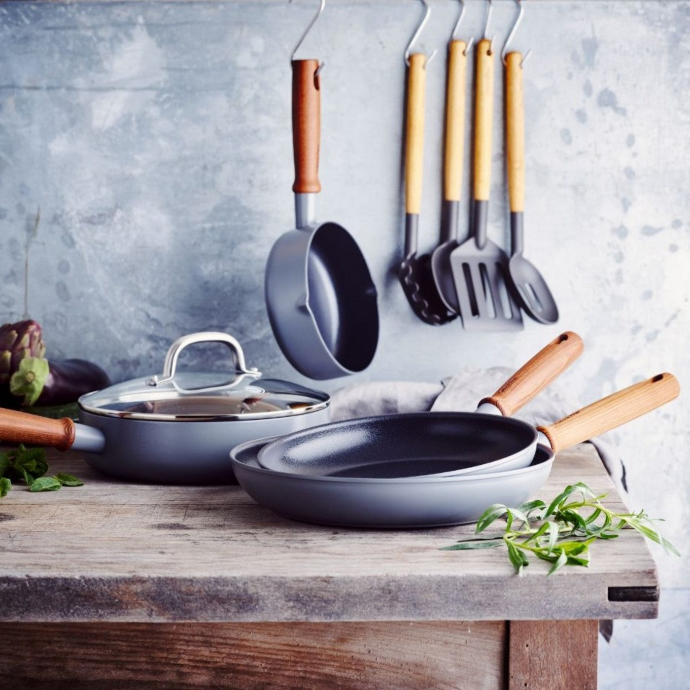 Greenpan Mayflower Pro Lot 2 Poêles 20+28Cm