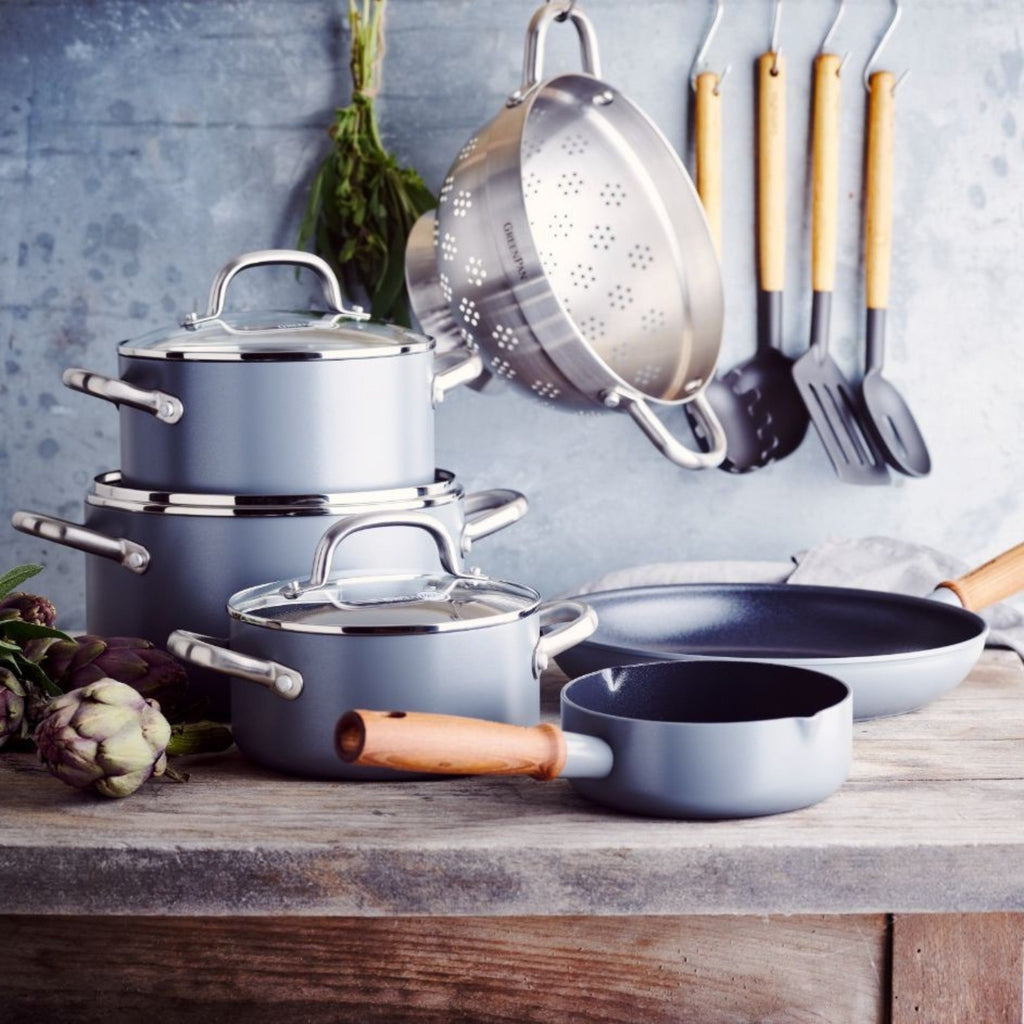 Greenpan Mayflower Pro Batterie De Cuisine 3 Pcs Avec Couvercles