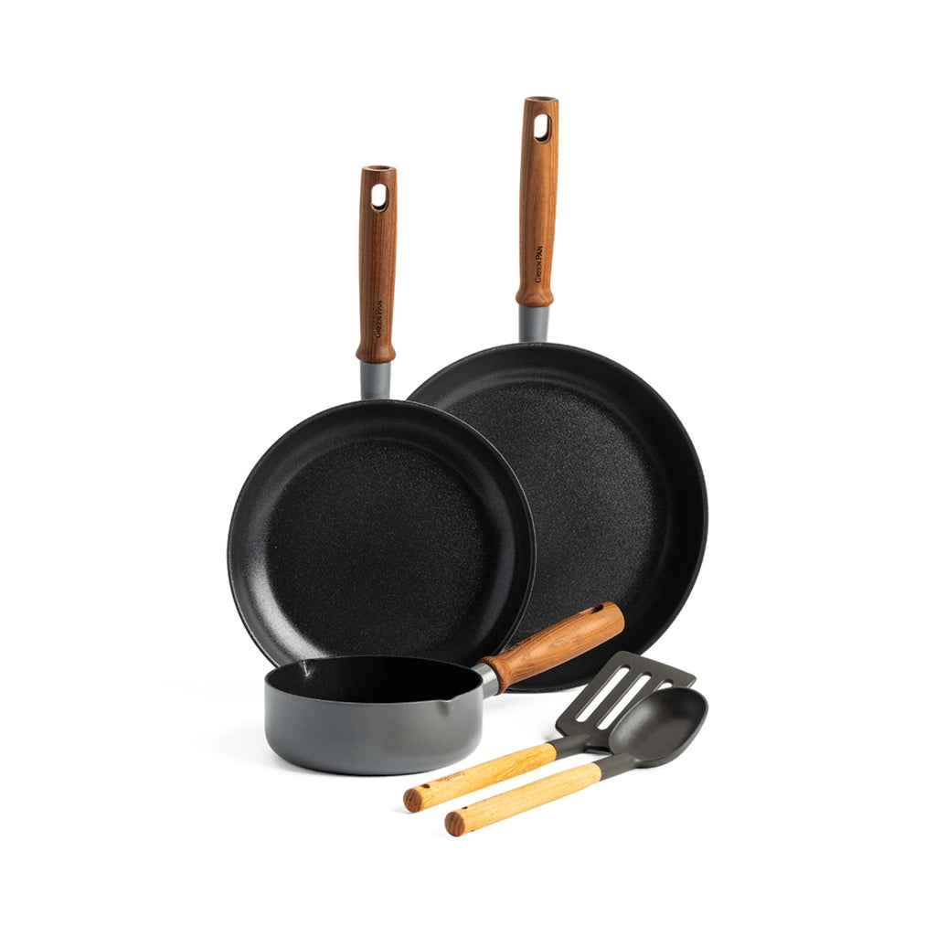 Greenpan Mayflower Pro Batterie De Cuisine 3 Pcs Avec Couvercles