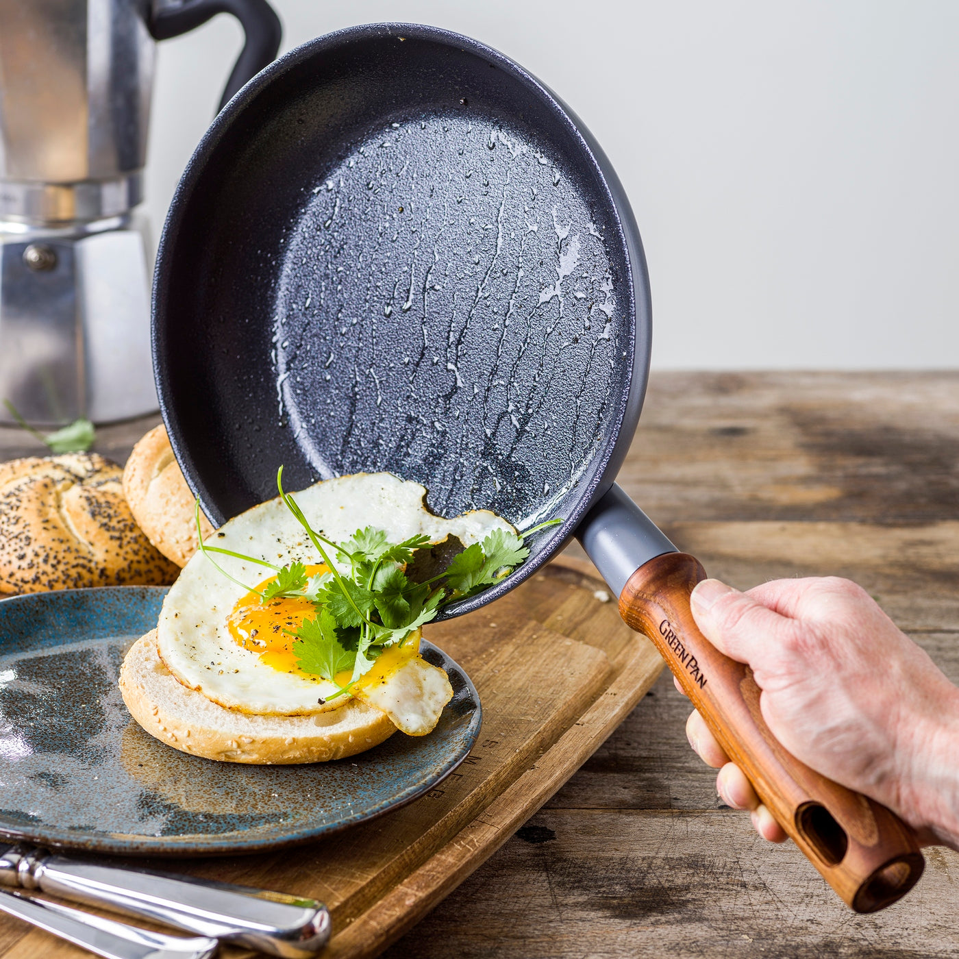 Greenpan Mayflower Pro Batterie De Cuisine 4 Pcs Avec Couvercles