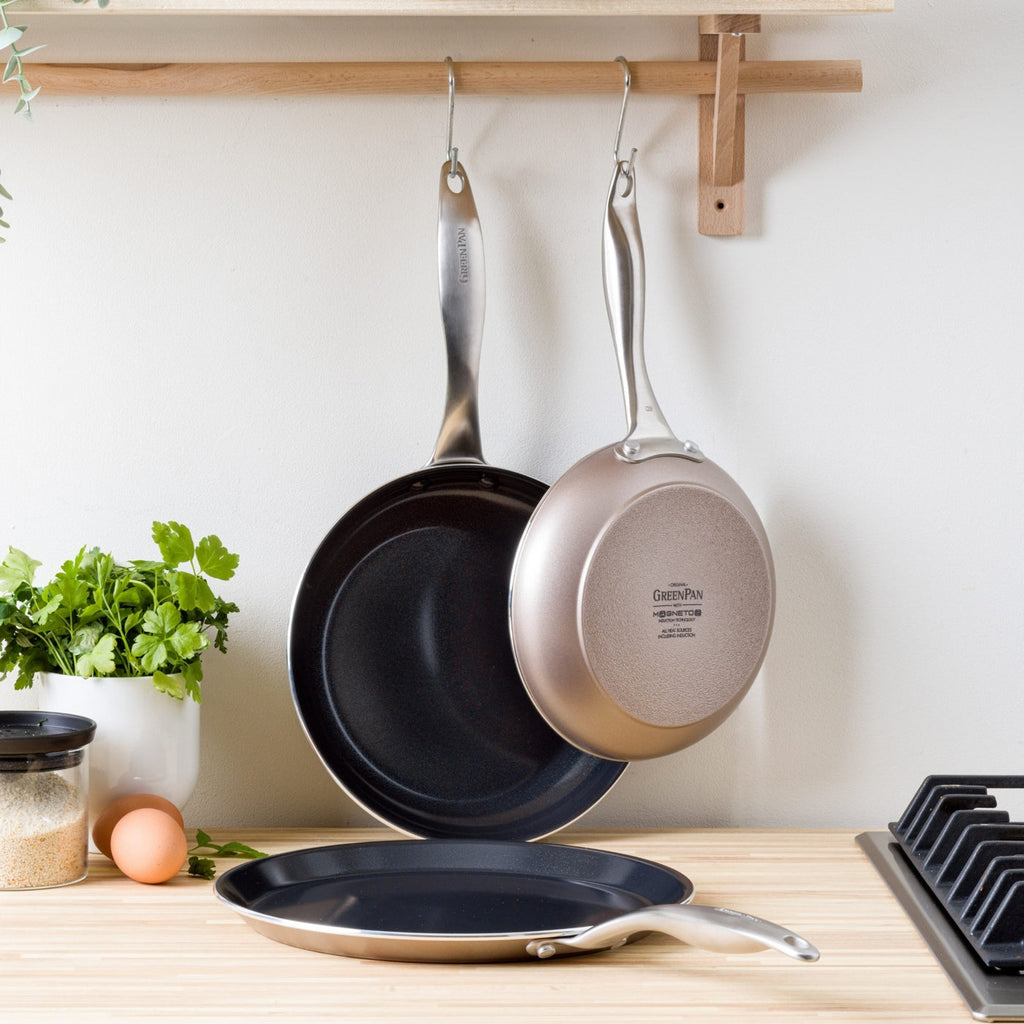 Greenpan Royal Lot De 2 Poêles 24+28Cm Bronze