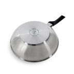 Bk Bold Acier Inoxydable Wok 28Cm/3.7L