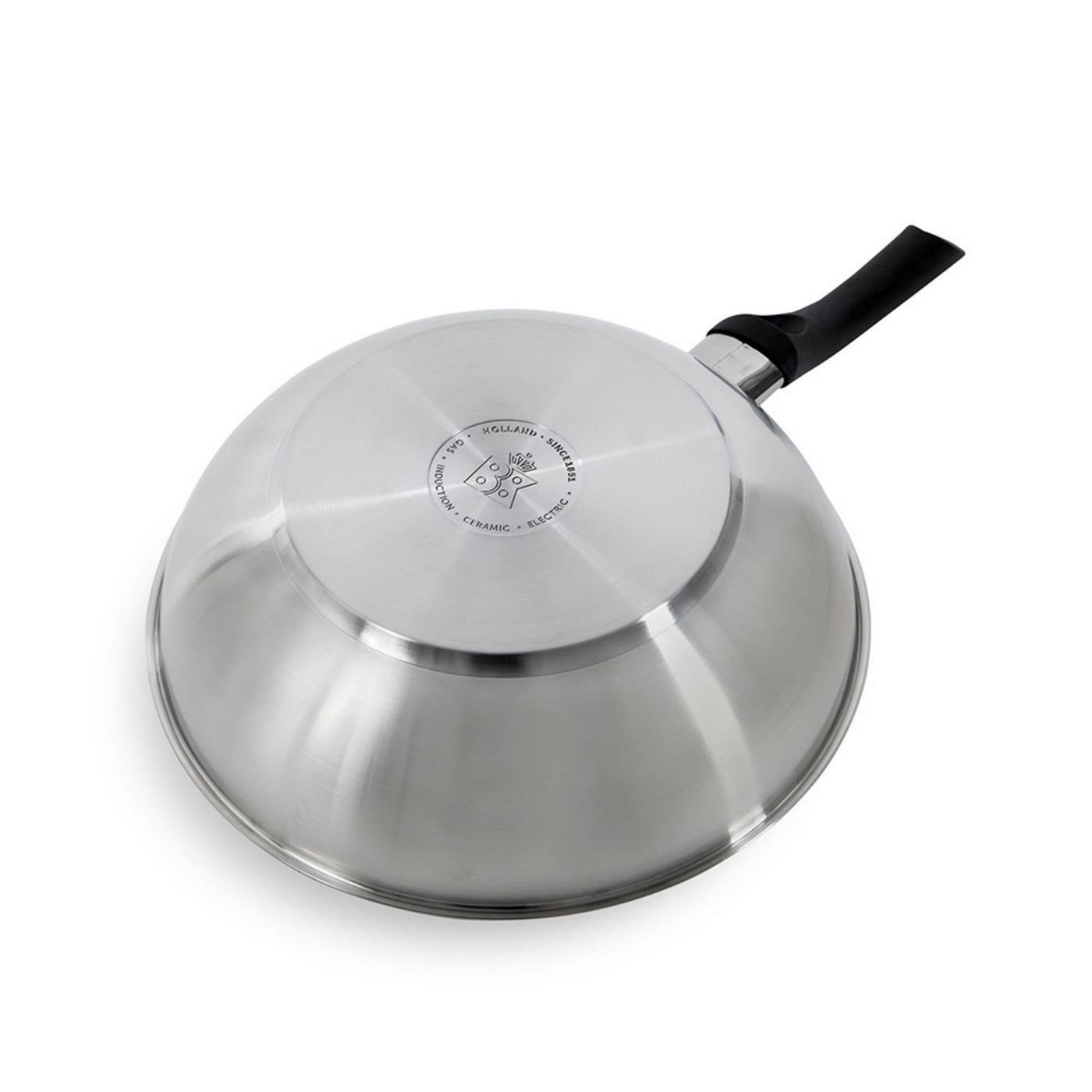 Bk Bold Acier Inoxydable Wok 28Cm/3.7L