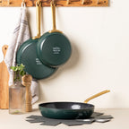 Greenpan Craft Lot De 3 Poêles 20+24+28Cm Noir