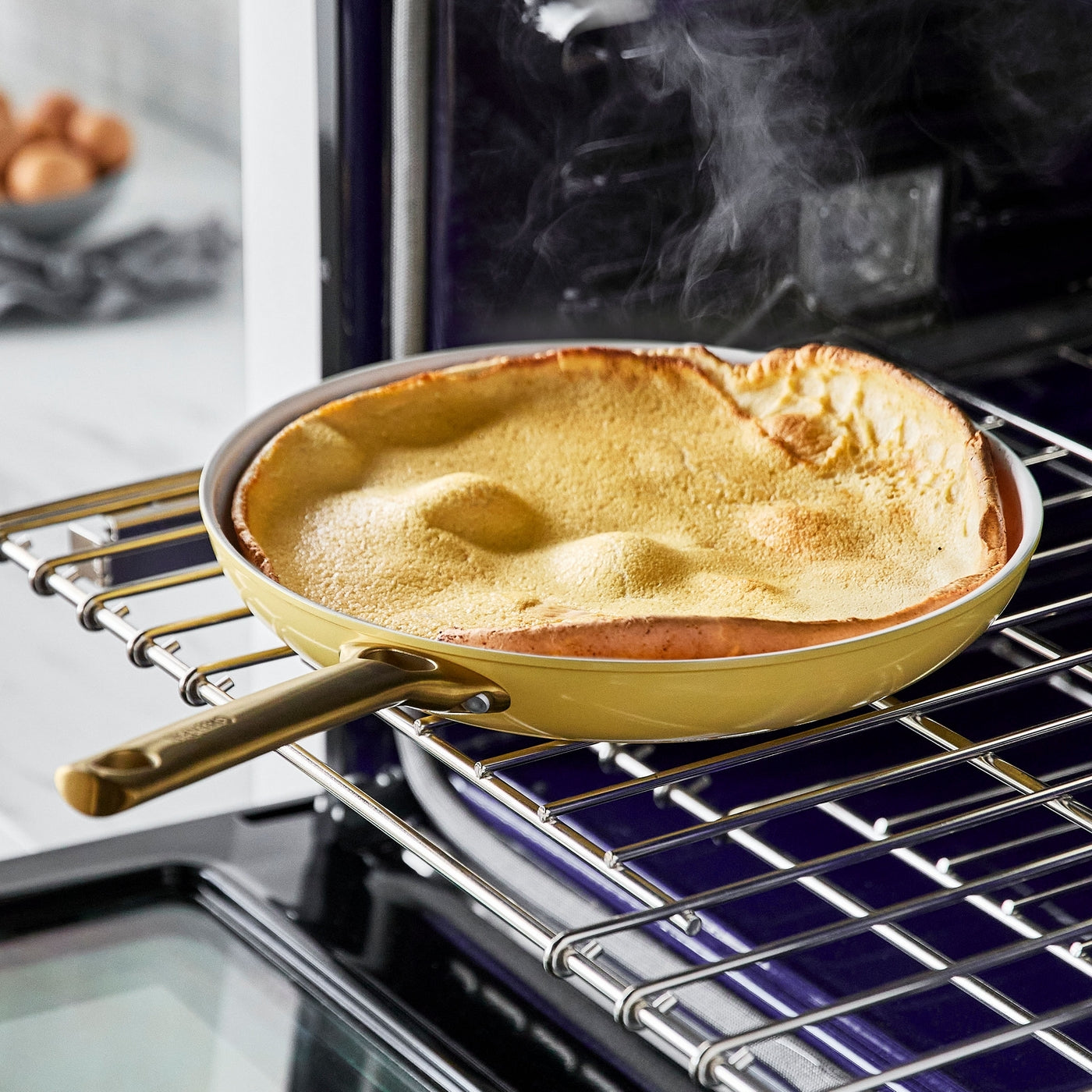 Greenpan Padova Batterie De Cuisine 6 Pcs Avec Couvercles Jaune