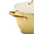 Greenpan Padova Batterie De Cuisine 6 Pcs Avec Couvercles Jaune