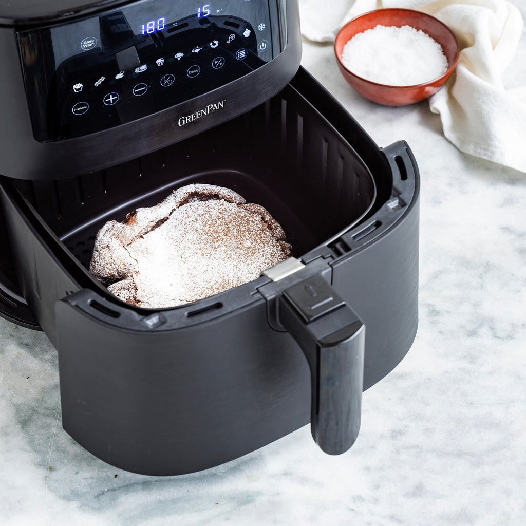 Greenpan Bistro Airfryer 1 Panier 7,2L Céramique Sans Pfas Noir