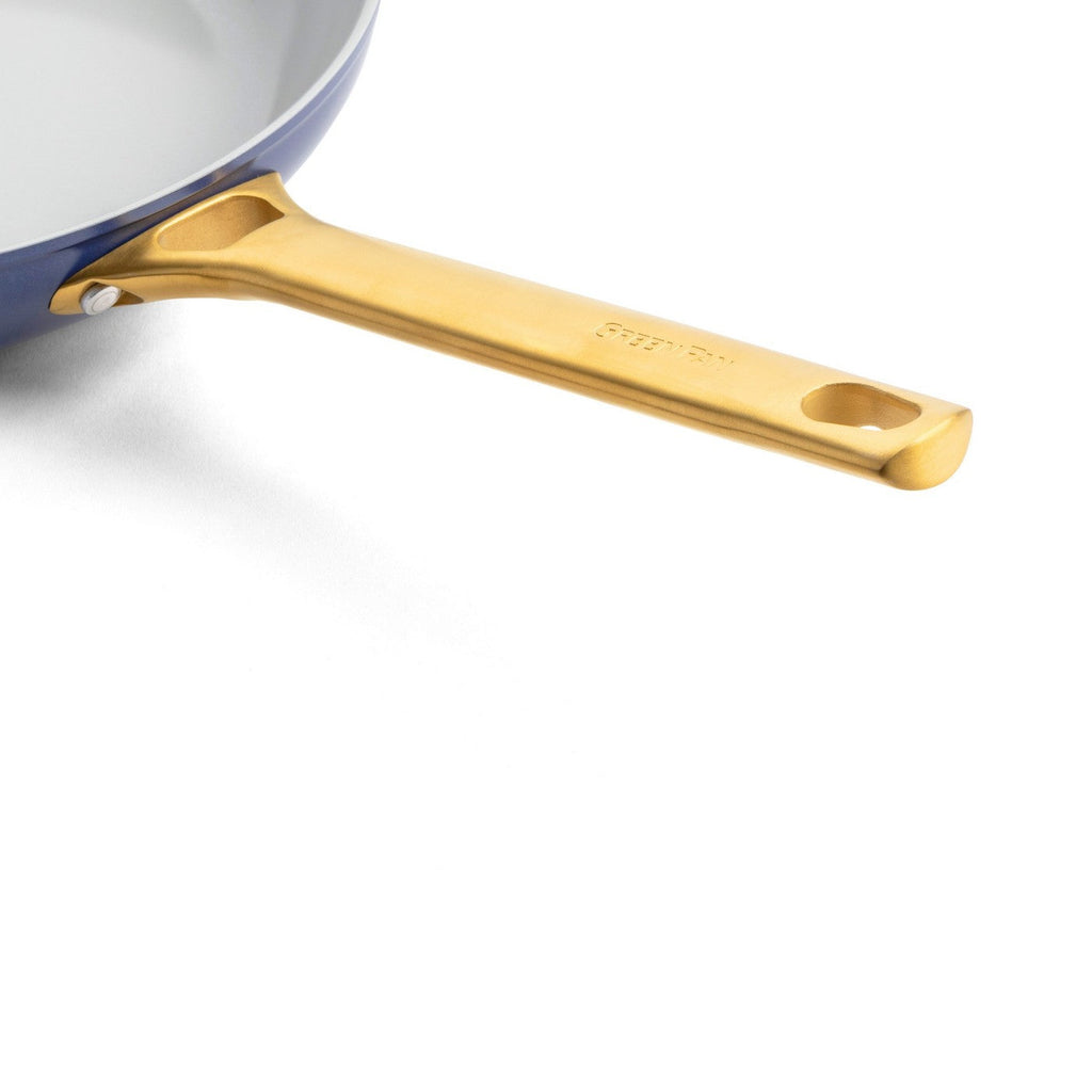 Greenpan Padova Lot De 2 Poêles 20+26Cm Bleu & Crème
