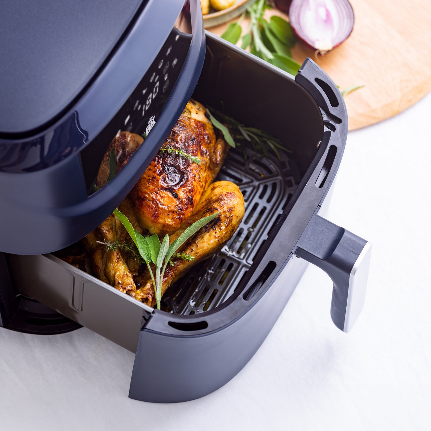 Bk Connect Airfryer 1 Panier 7.6L Bleu Nuit