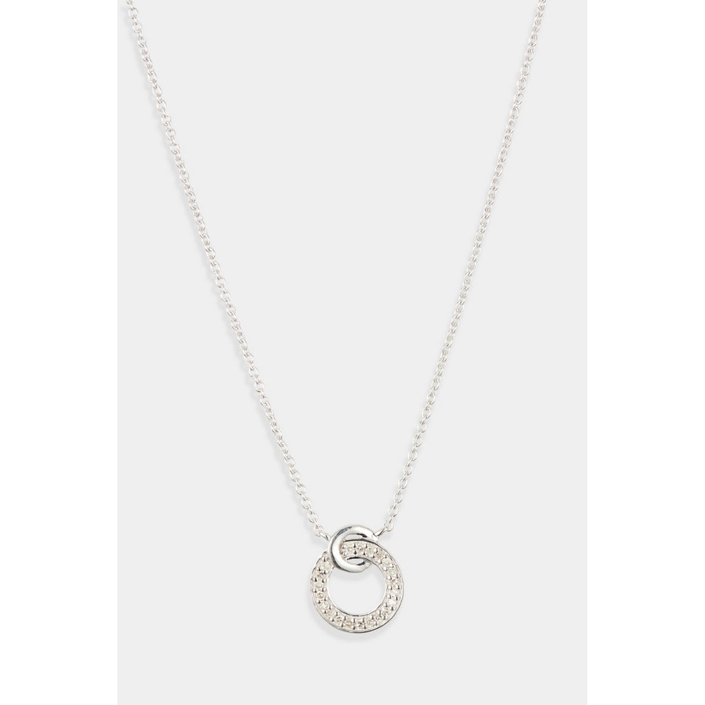 Collier "Soul" D0,080/21 - Or Blanc 375/1000
