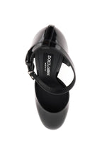 Dolce & Gabbana - Escarpins Dolce & Gabbana Polished Leather Platform Pumps