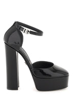 Dolce & Gabbana - Escarpins Dolce & Gabbana Polished Leather Platform Pumps