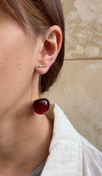 Boucles D'Oreilles Big Cherry