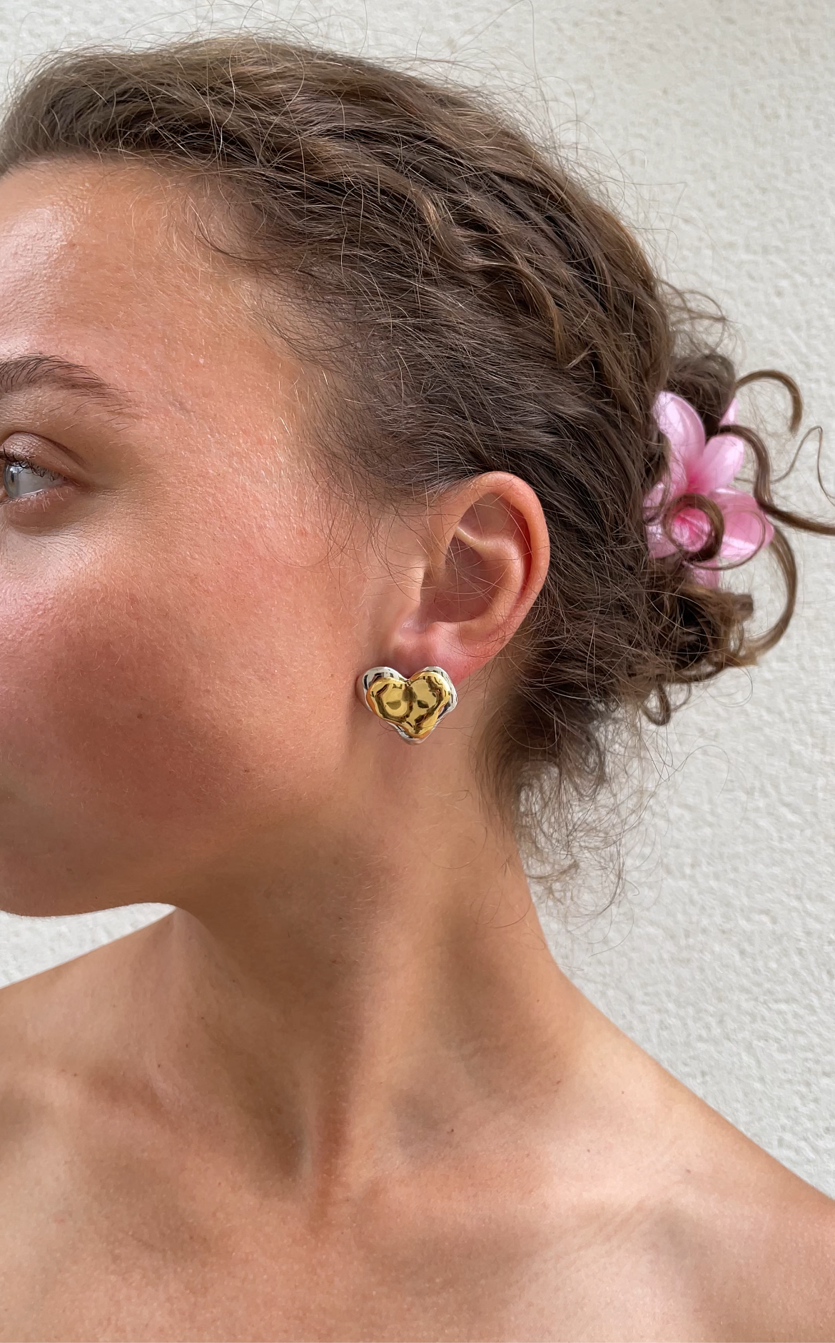 Boucles D'Oreilles Duo Heart