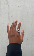 Bague Duo Wave