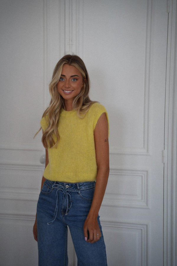 Pull Sans Manches Polino - Jaune