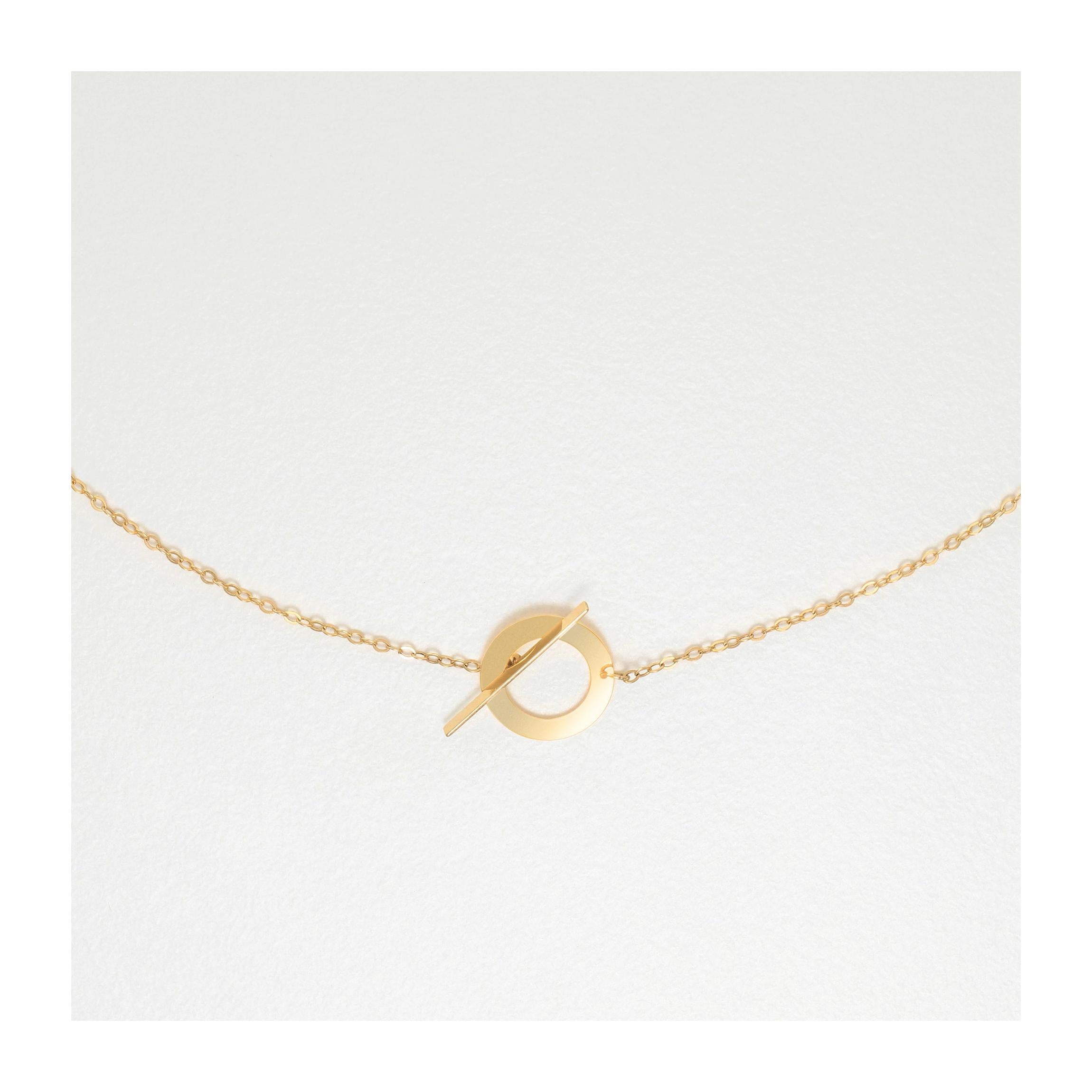 Collier "Tara" Or Jaune 375/1000