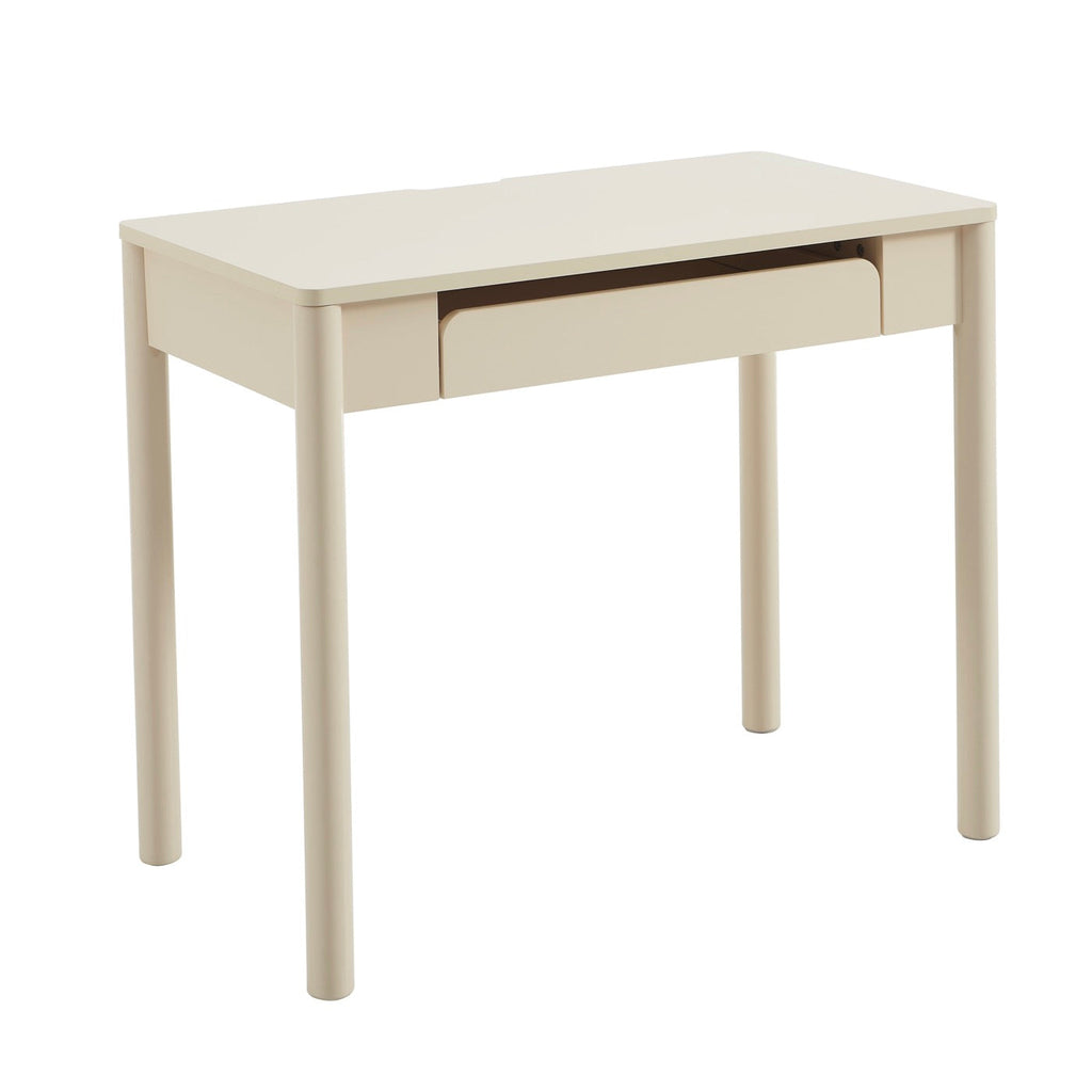 Celia - Bureau Enfant 1 Tiroir - Beige