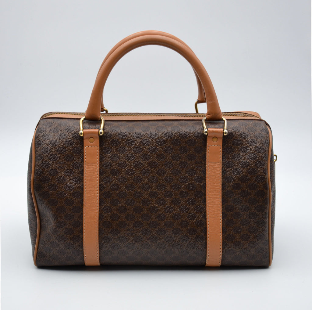 Sac Céline Boston Macadam Bandoulière Vintage
