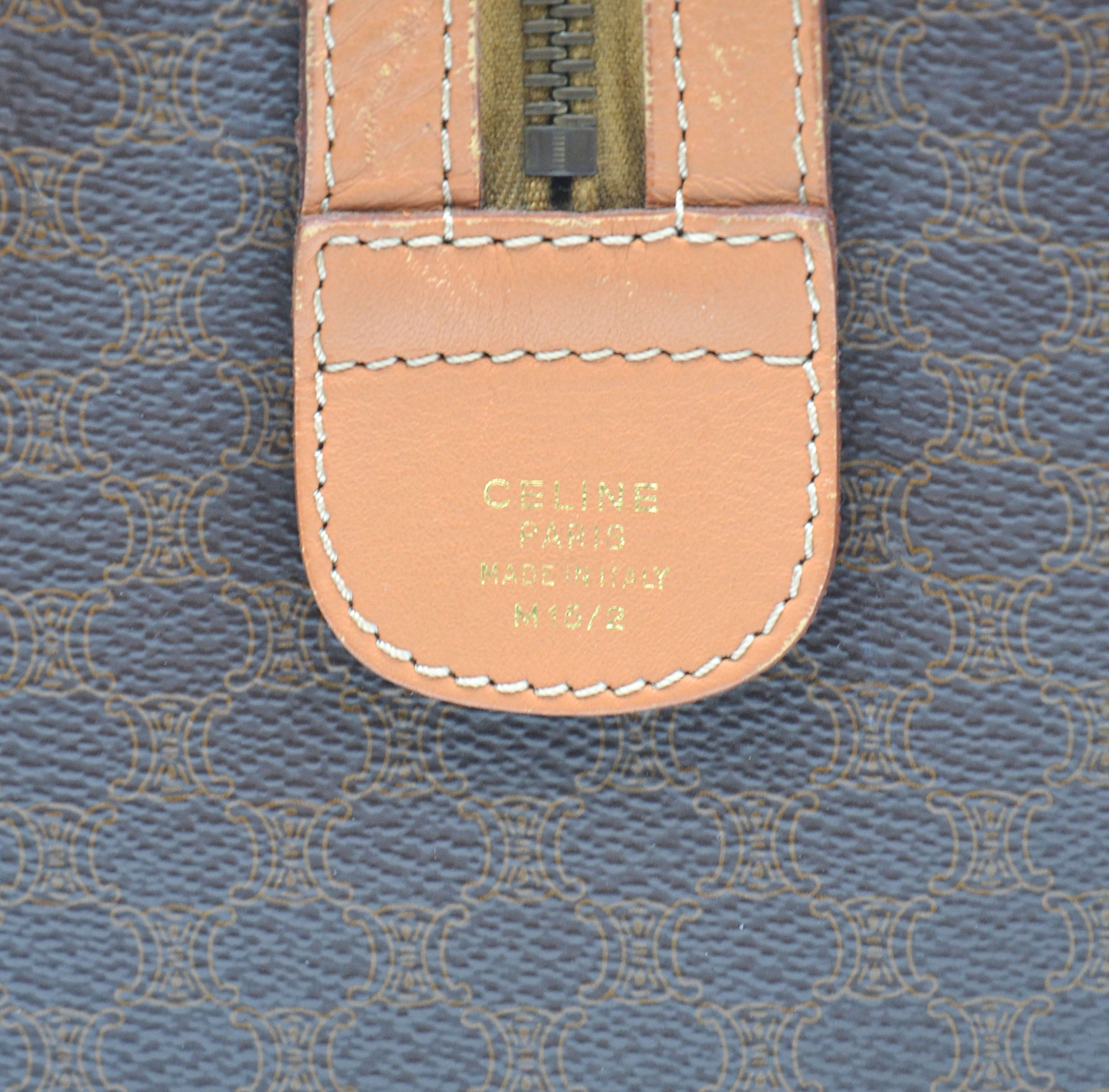 Sac Céline Boston Macadam Bandoulière Vintage