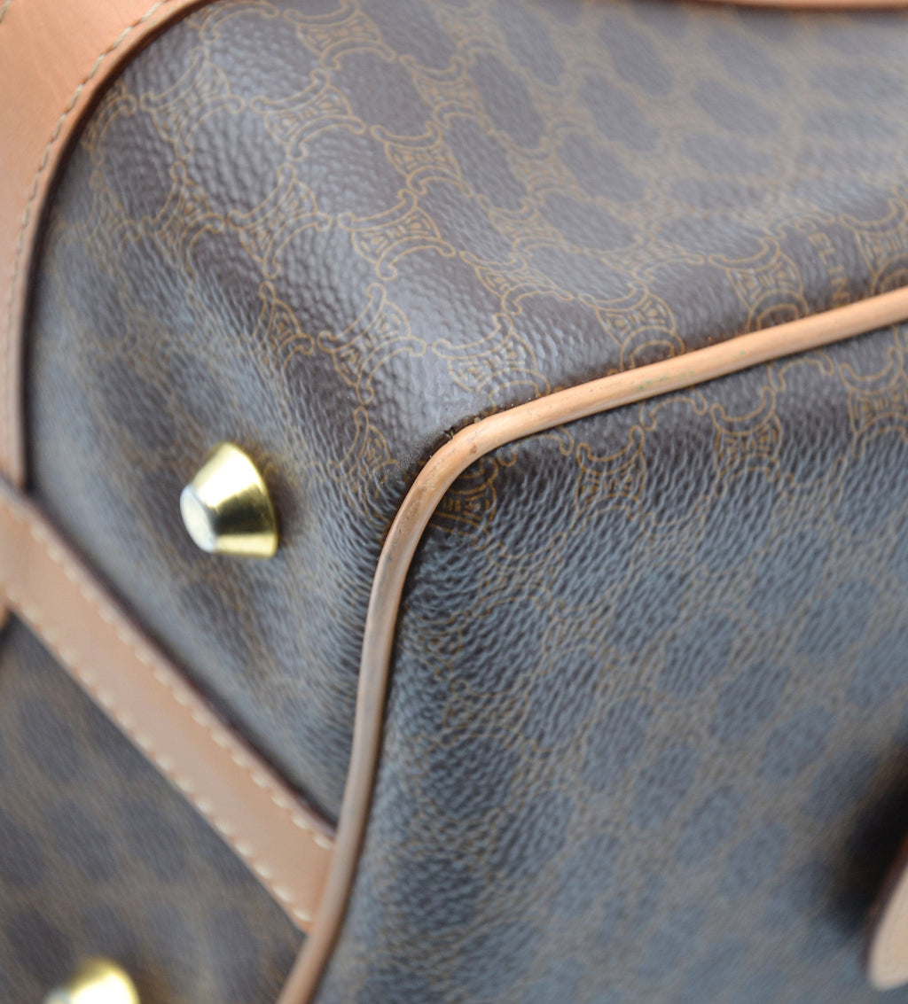 Sac Céline Boston Macadam Bandoulière Vintage