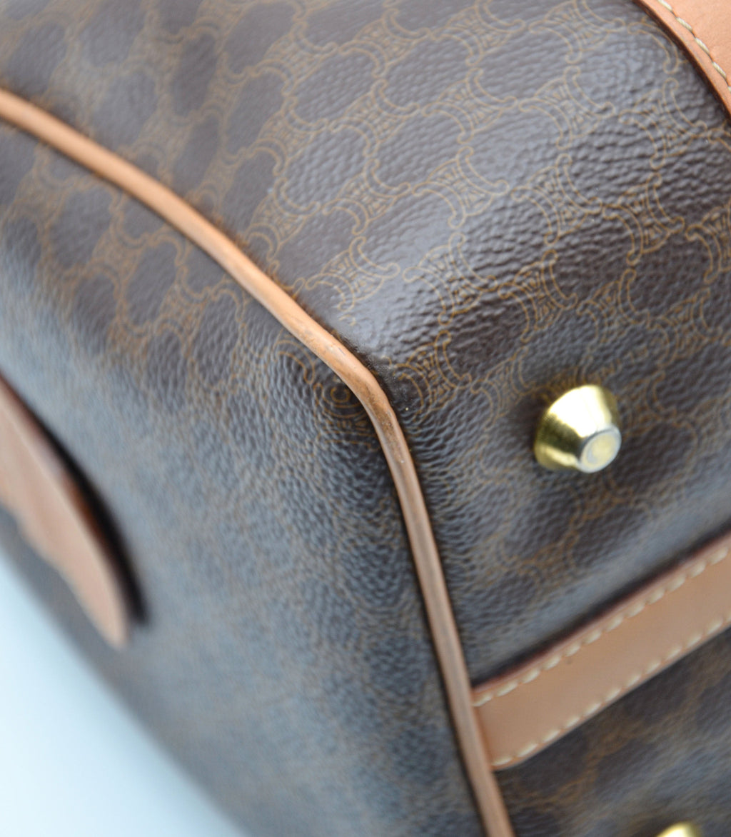 Sac Céline Boston Macadam Bandoulière Vintage