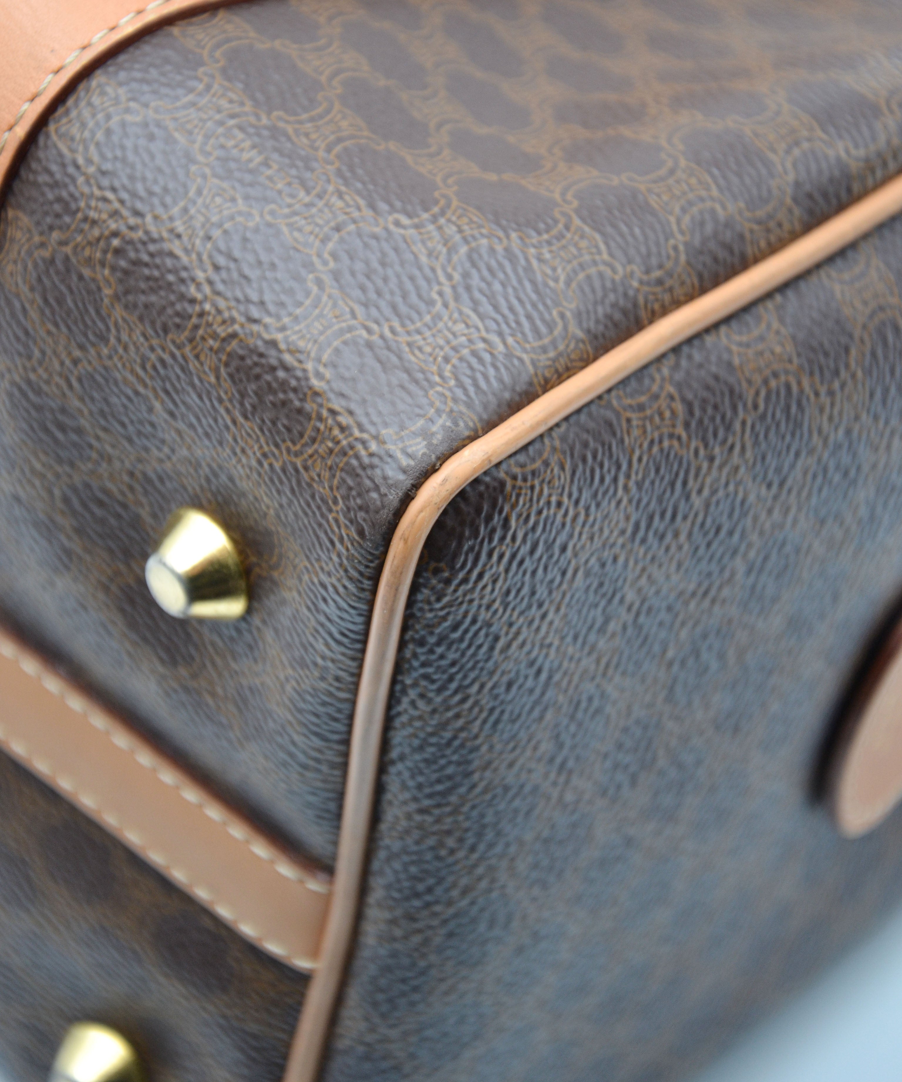 Sac Céline Boston Macadam Bandoulière Vintage