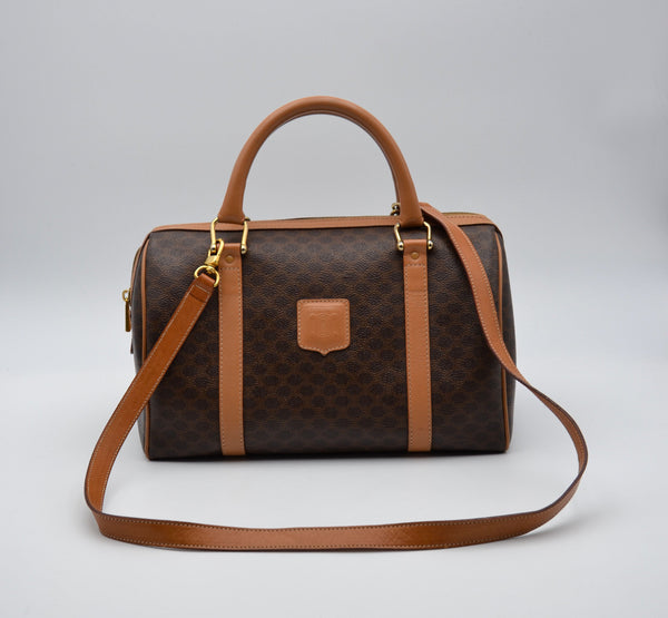 Sac Céline Boston Macadam Bandoulière Vintage