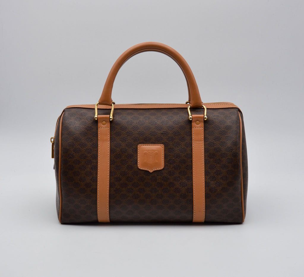 Sac Céline Boston Macadam Bandoulière Vintage