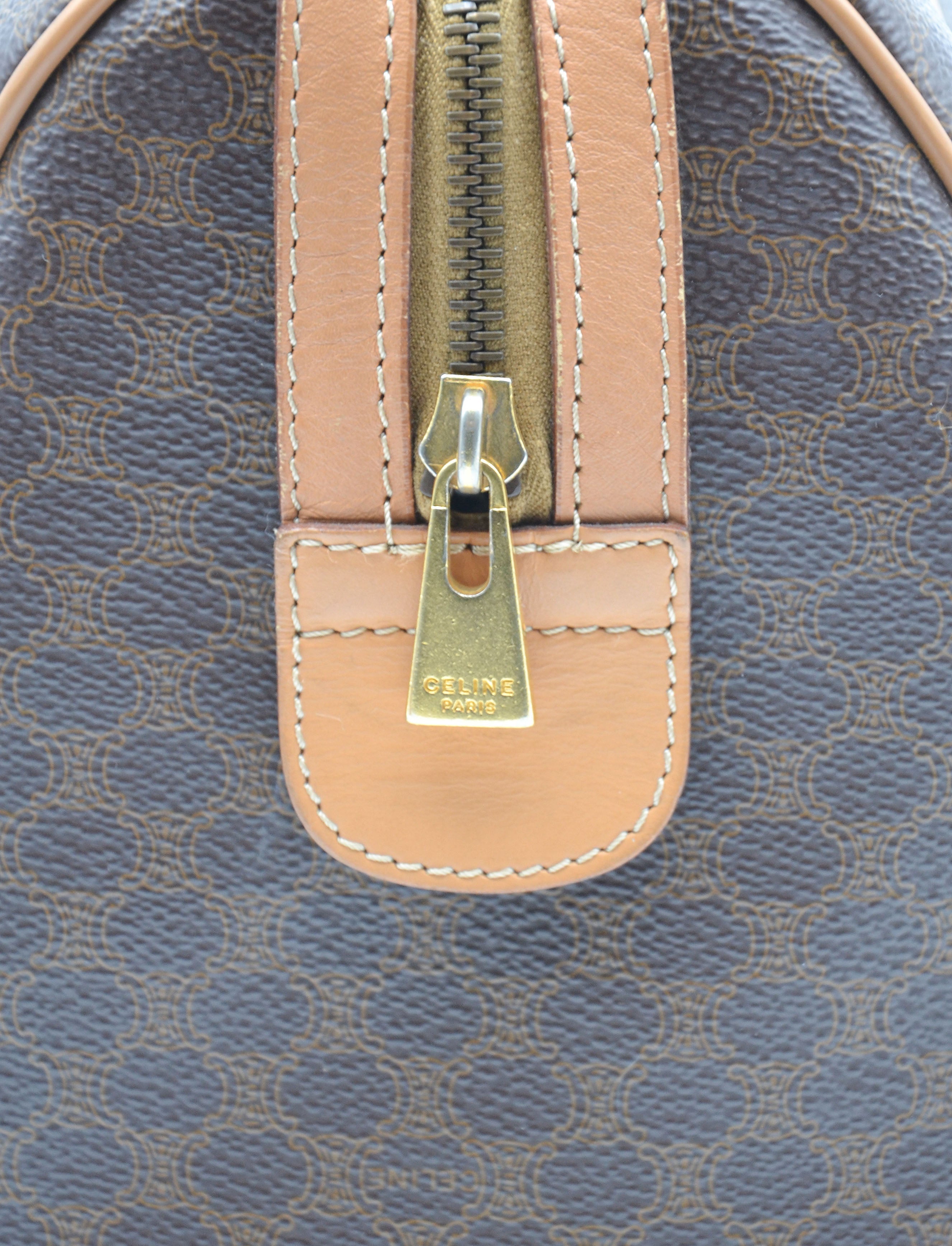 Sac Céline Boston Macadam Bandoulière Vintage