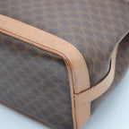 Céline Bucket Toile Macadam Vintage Small